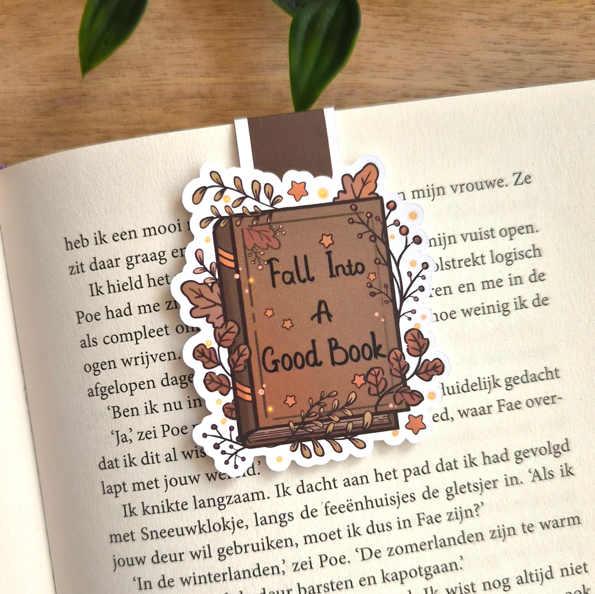 Magnetische Boekenlegger - Fall into a book good