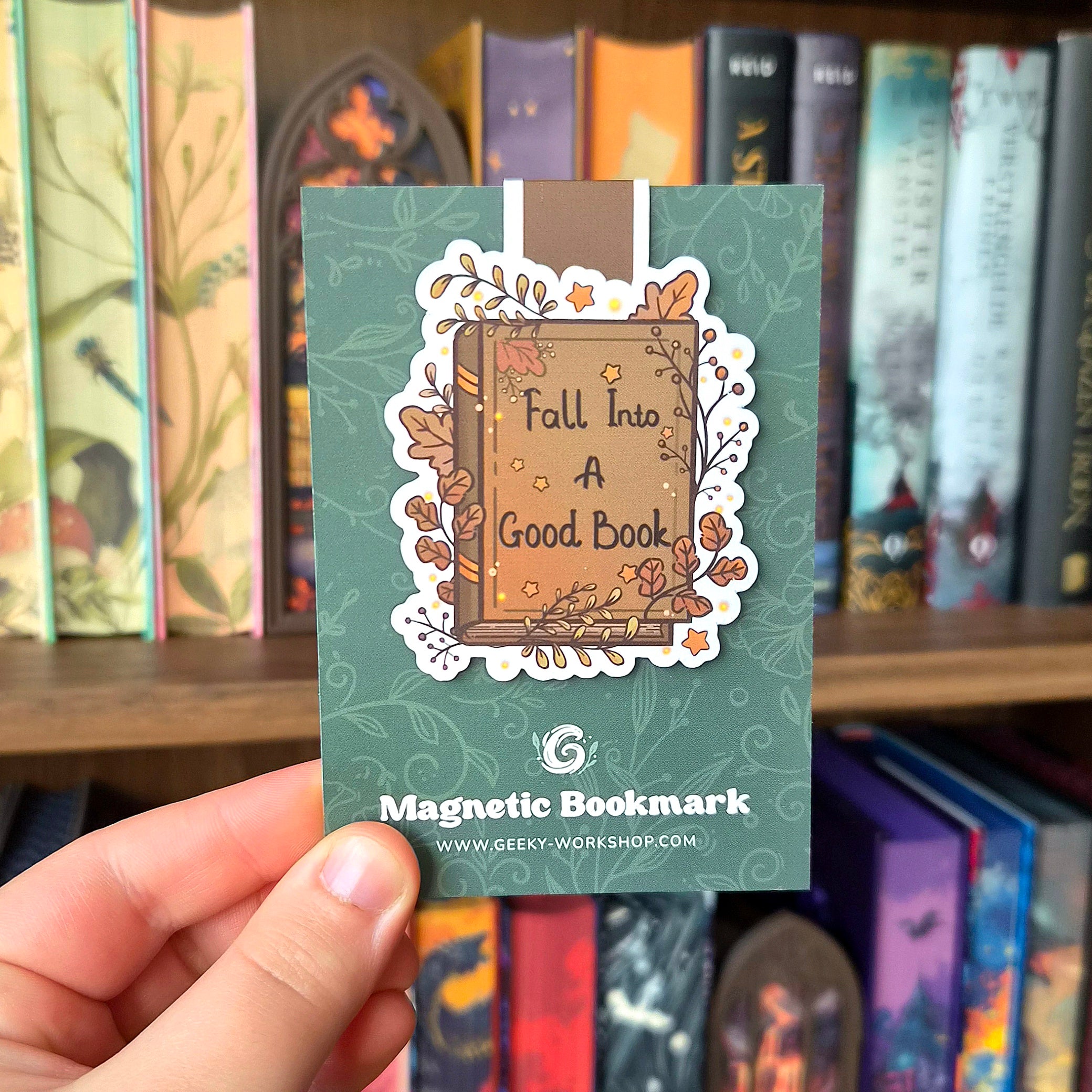 Magnetische Boekenlegger - Fall into a book good