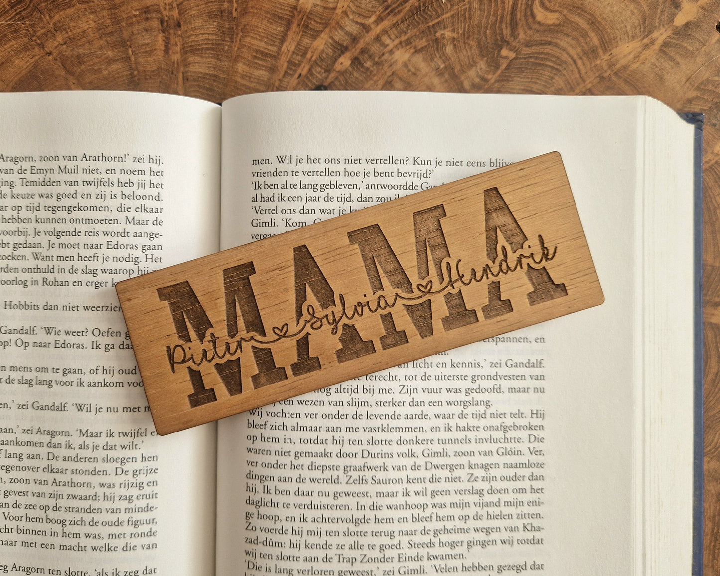 Mama Bookmark - Personalizable with names