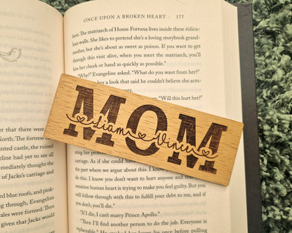 Mama Bookmark - Personalizable with names