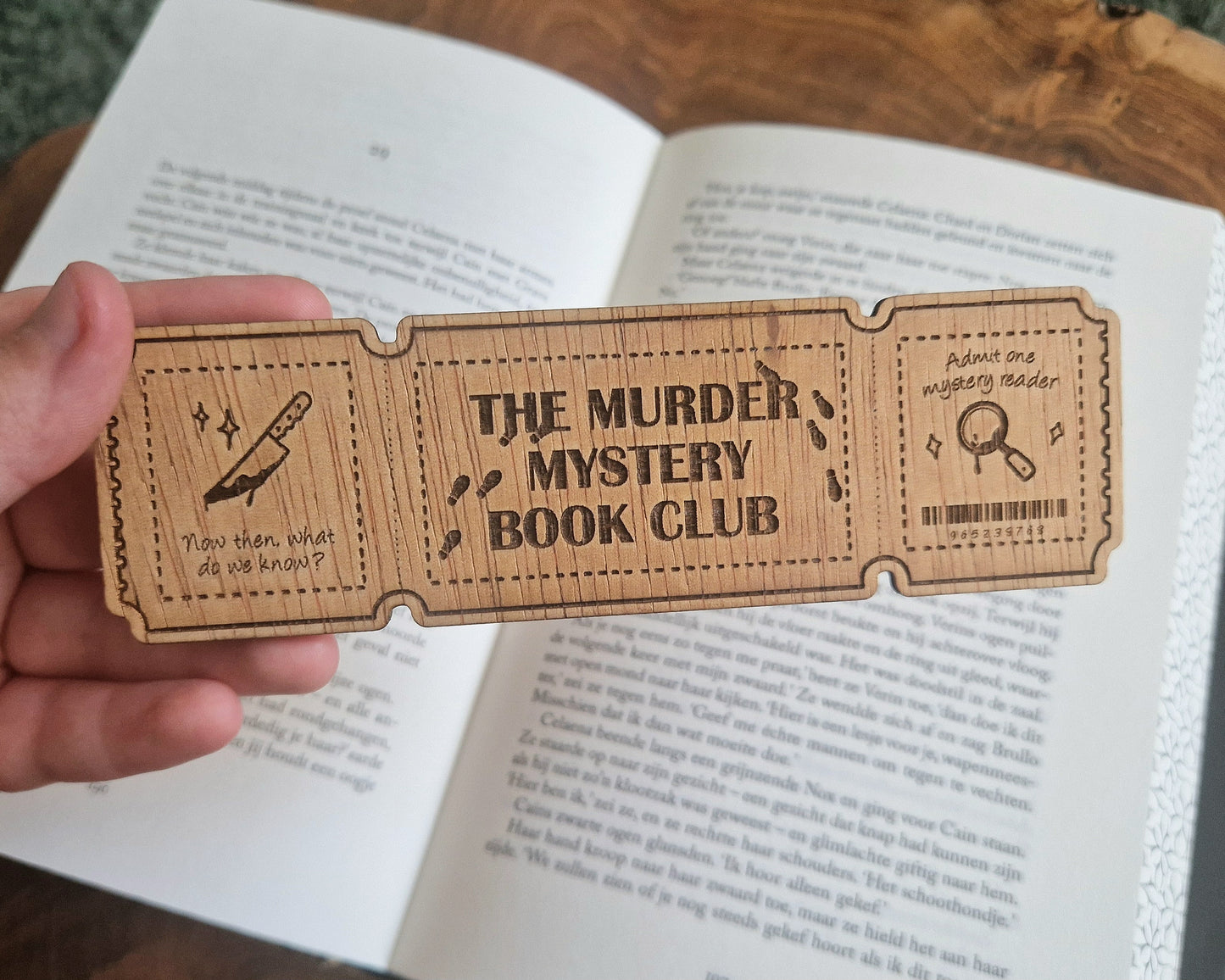 Genre Bookmark - The Murder Mystery Bookclub