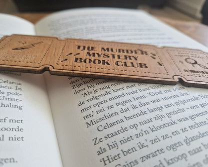 Genre Bookmark - The Murder Mystery Bookclub