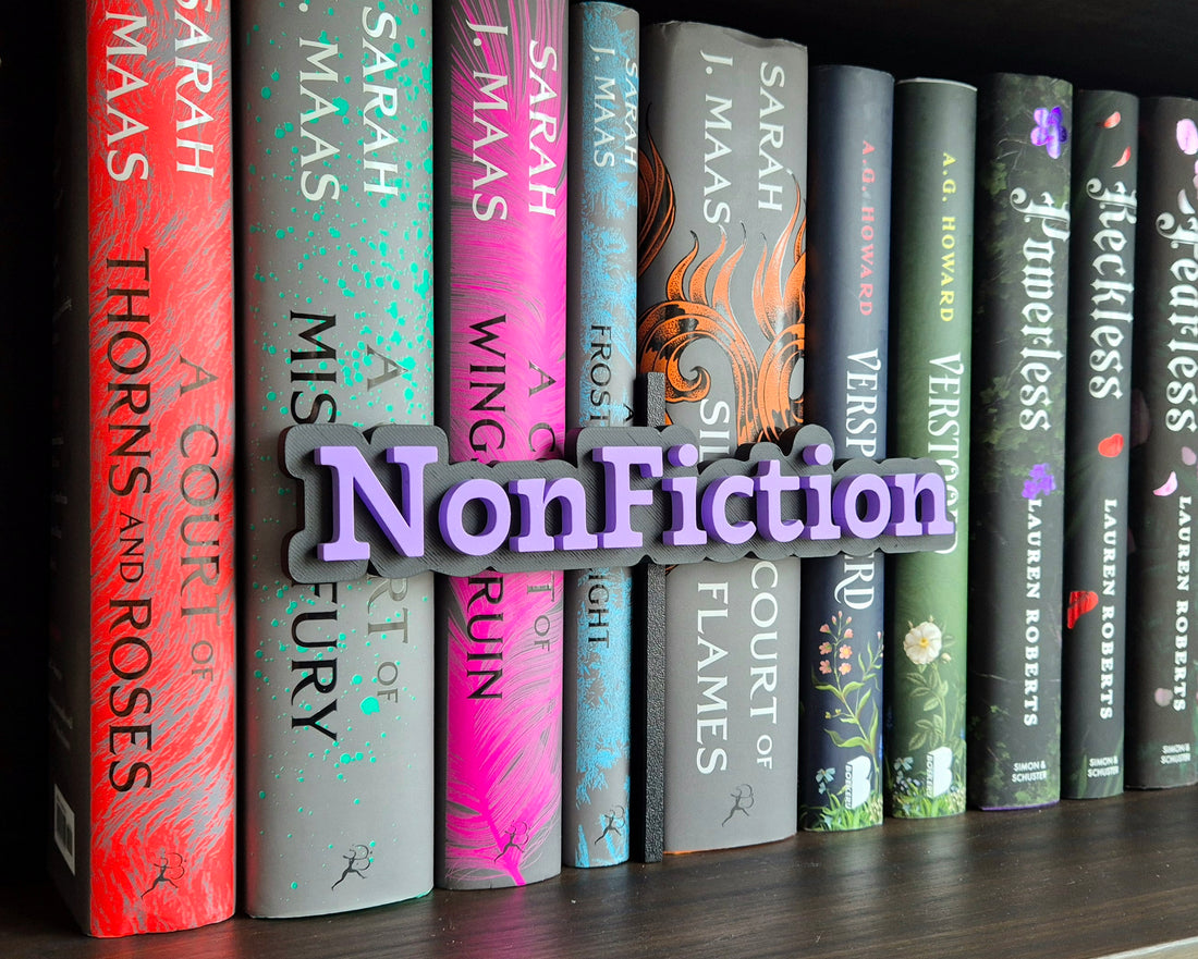 Bookshelf Peekout Sign - NonFiction