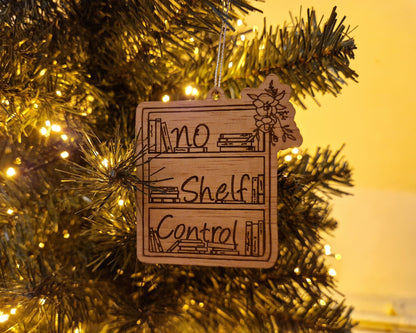 Bookish Ornament - No Shelf Control