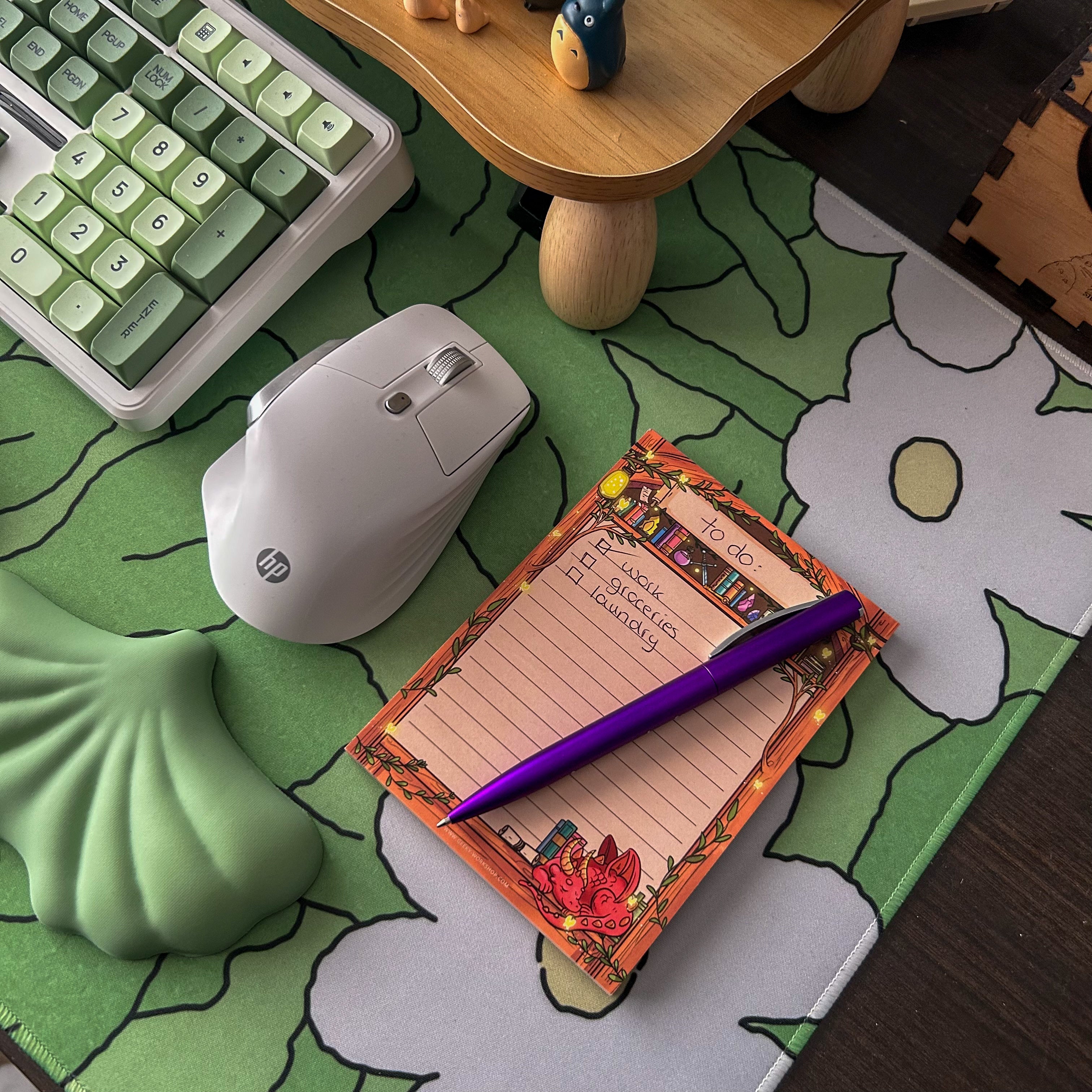 Notepad - Fantasy Bookcase