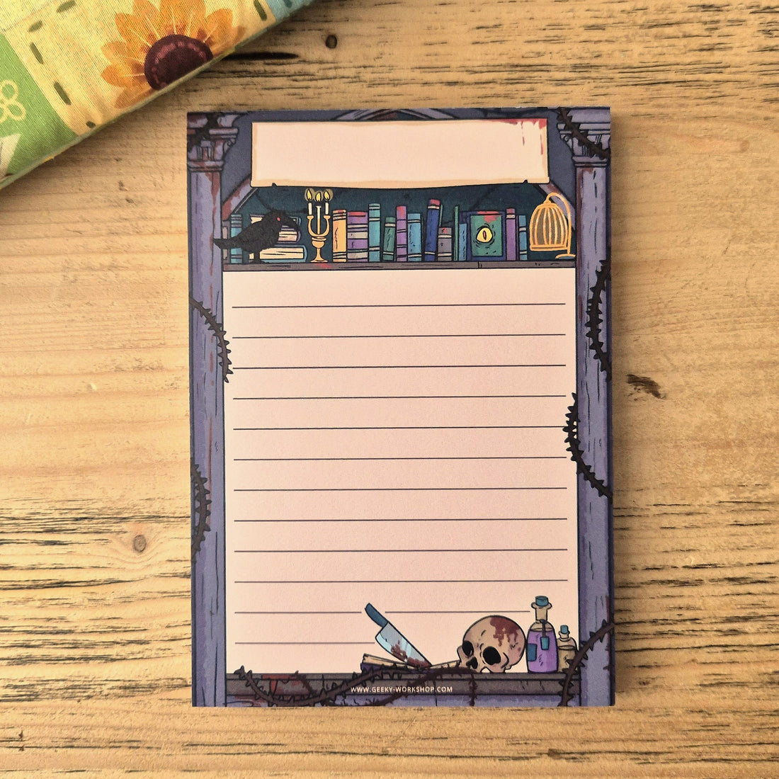 Notepad - Killer Bookcase