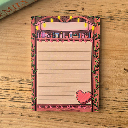 Notepad - Romance Bookcase