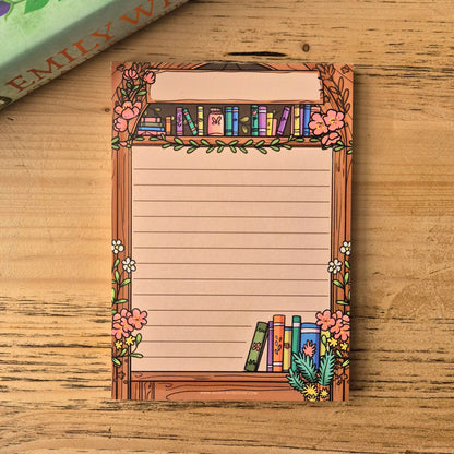 Notepad - Spring Bookcase
