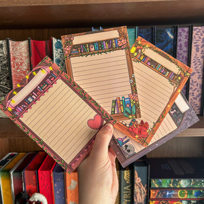 Notepad - Spring Bookcase