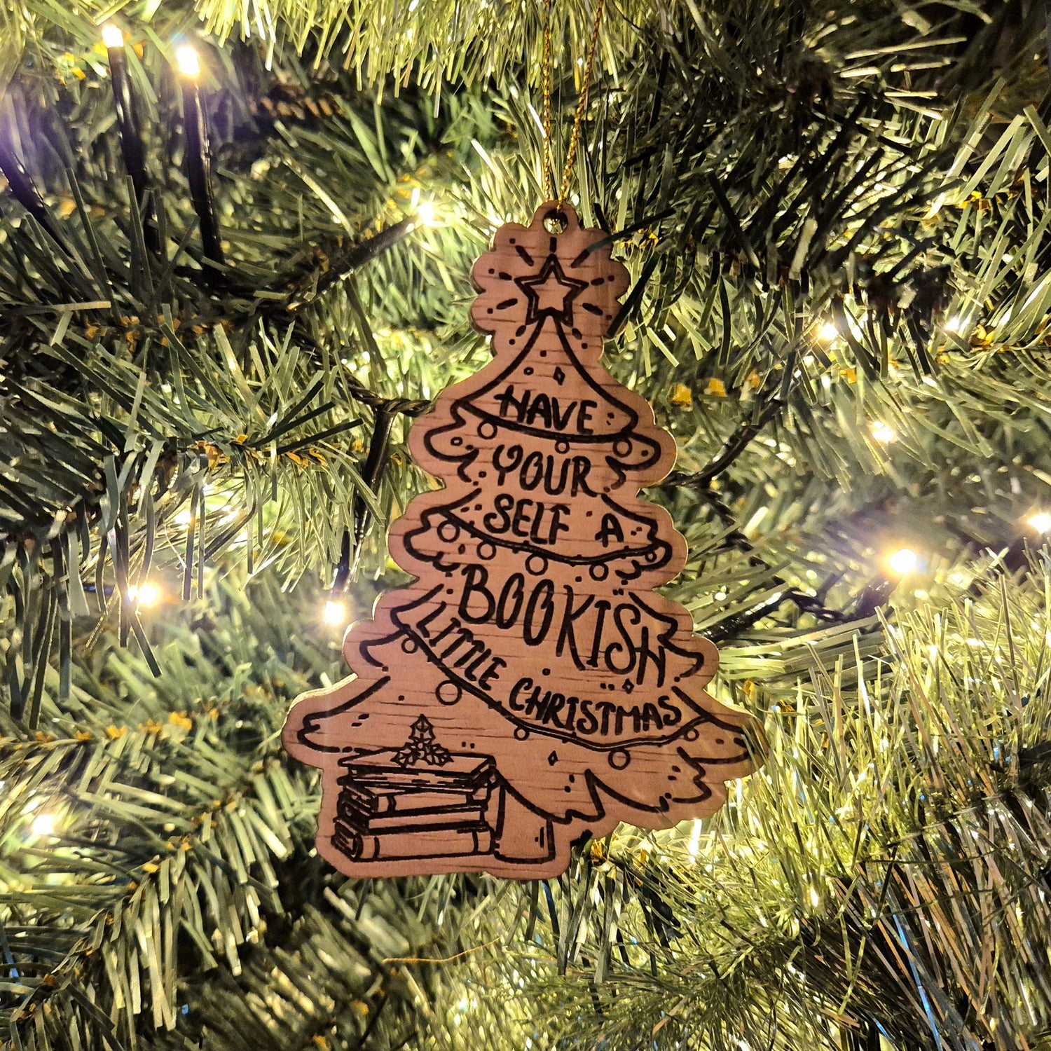 Bookish Ornament - Bookish Little Christmas