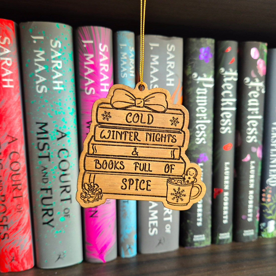 Bookish Ornament - Books full of Spice