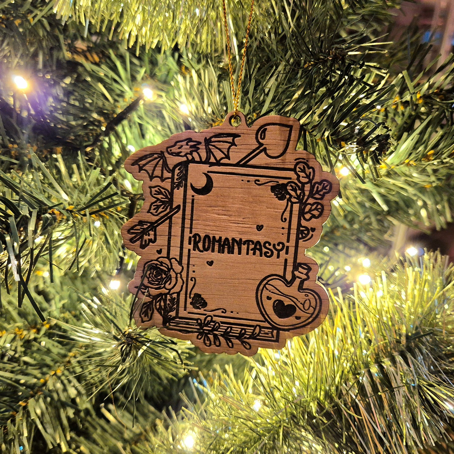 Bookish Ornament - Romantasy Book