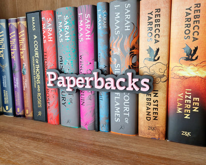 Bookshelf Peekout Sign - Paperbacks