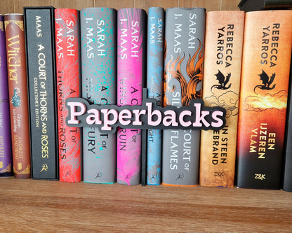 Bookshelf Peekout Sign - Paperbacks