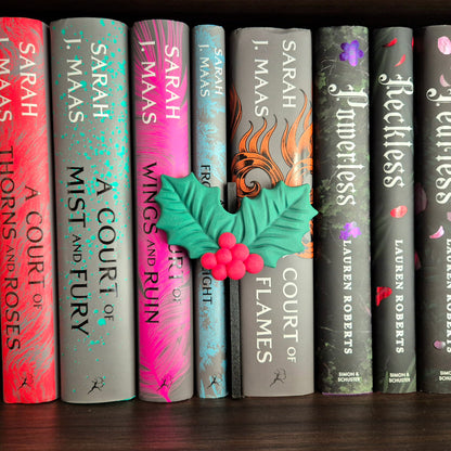 Bookshelf Peekout Sign - Mistletoe