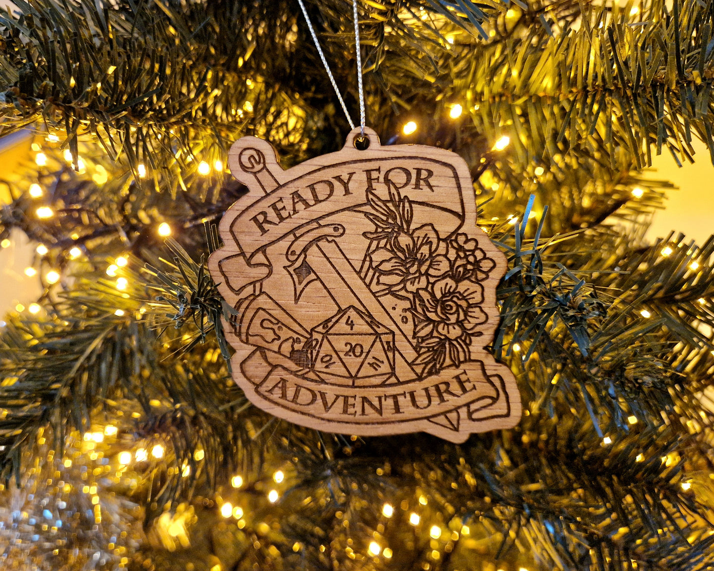 DnD Ornament - Ready for Adventure