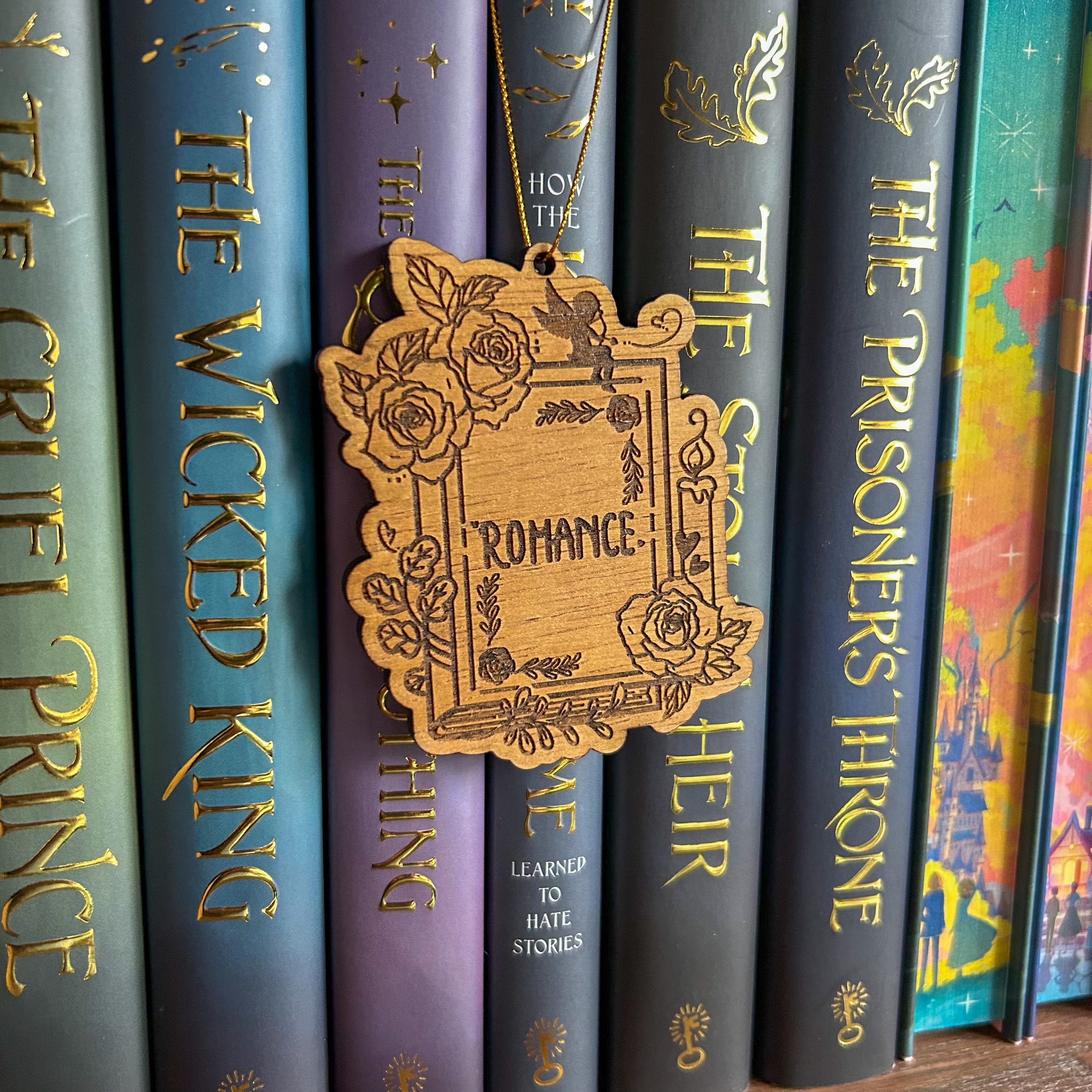 Bookish Ornament - Romance Book