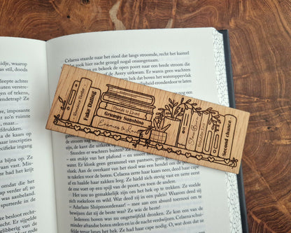 Genre Bookmark - Romance Bookshelf