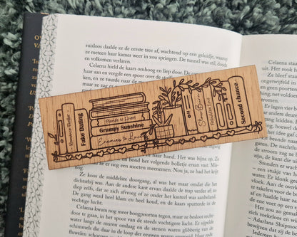 Genre Bookmark - Romance Bookshelf