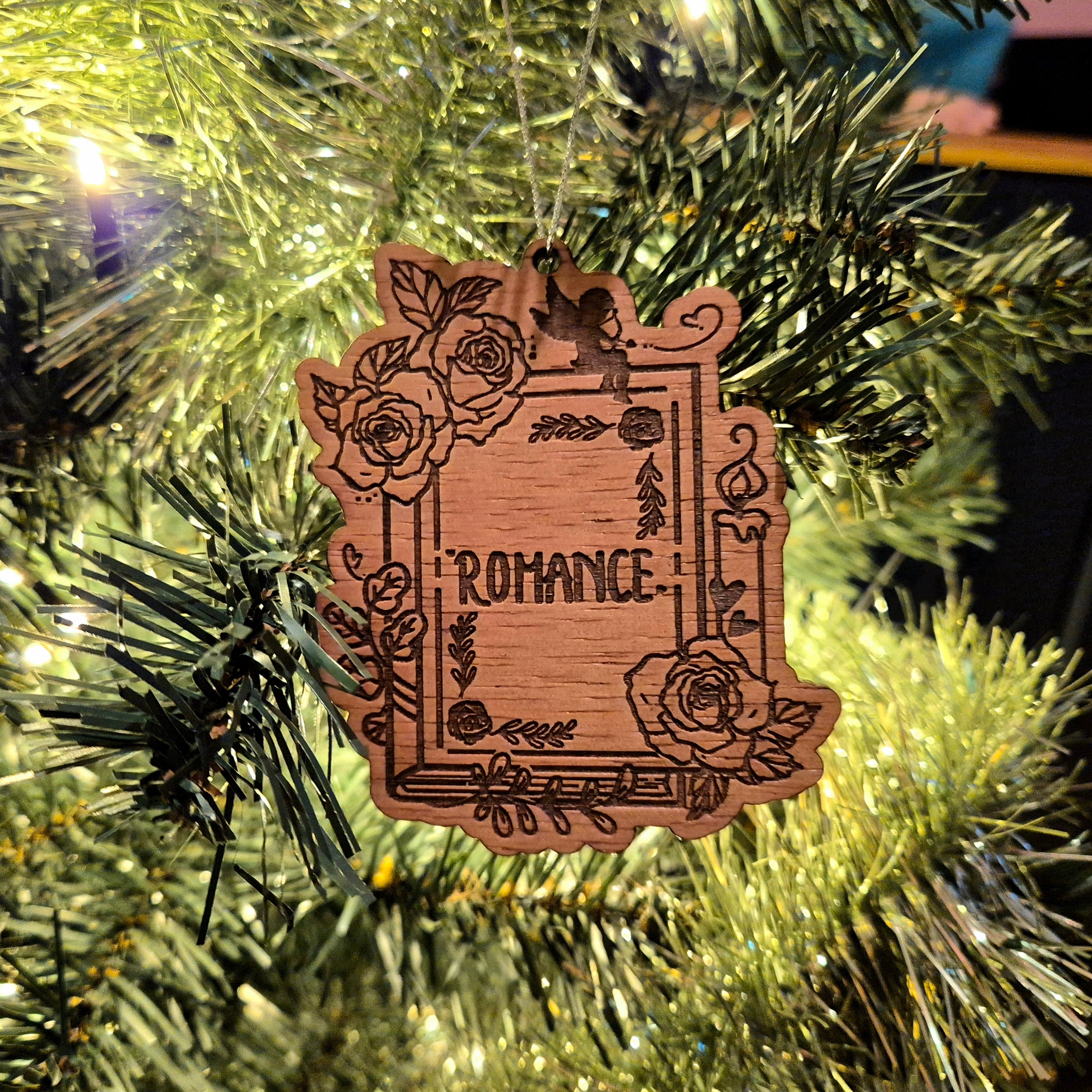 Bookish Ornament - Romance Book