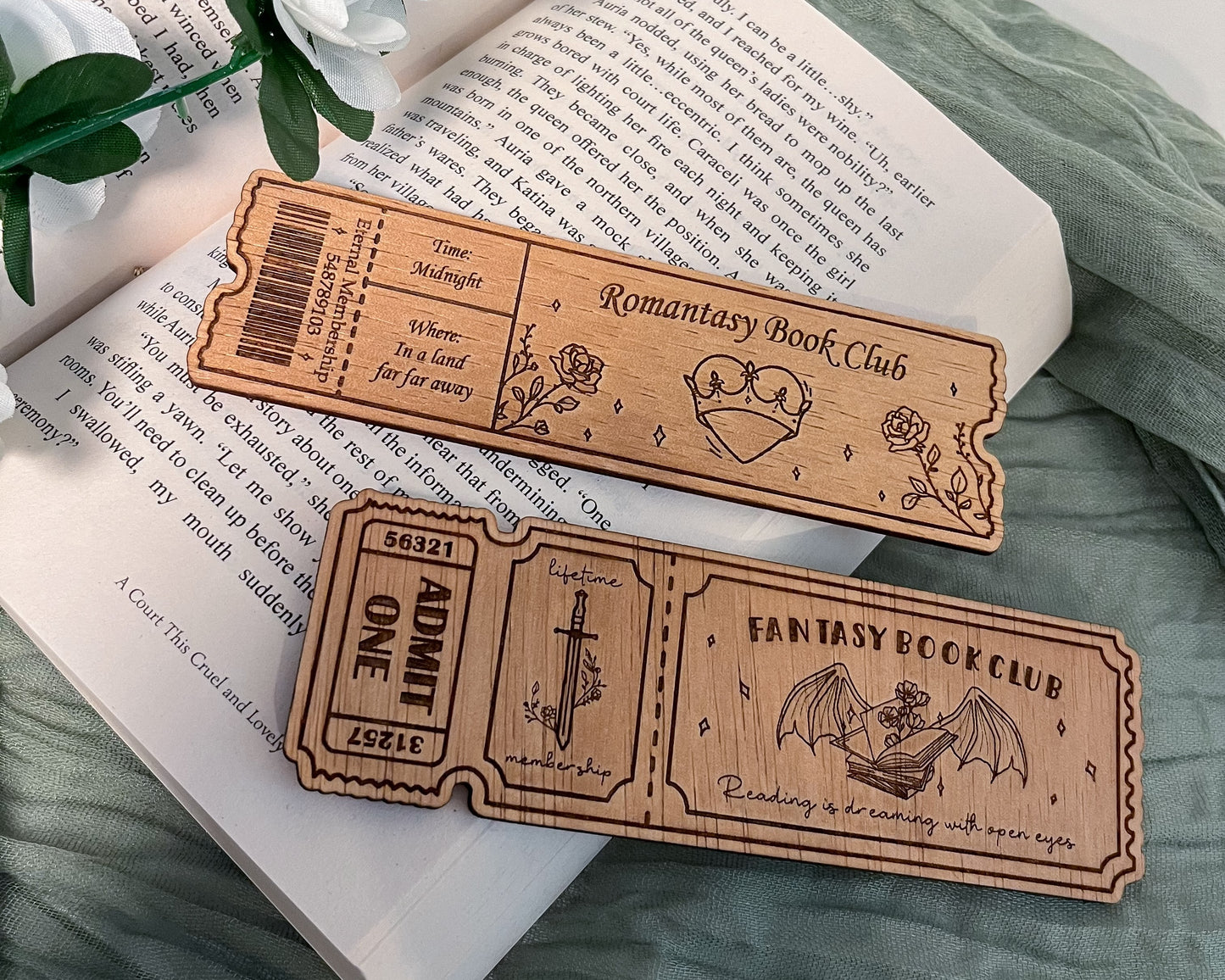 Genre Bookmark - Romantasy