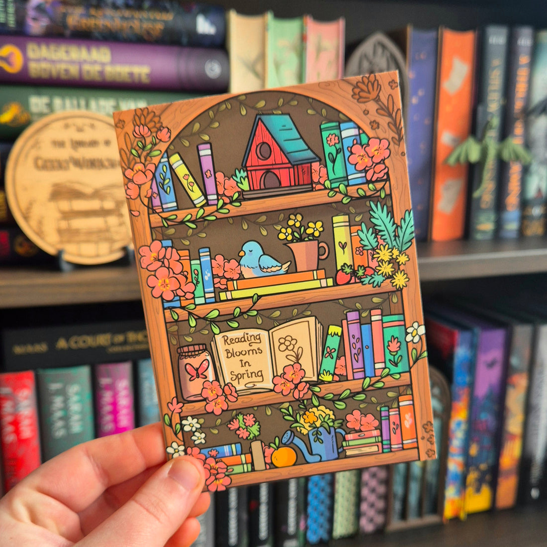 Seizoenskaart - Reading blooms in Spring