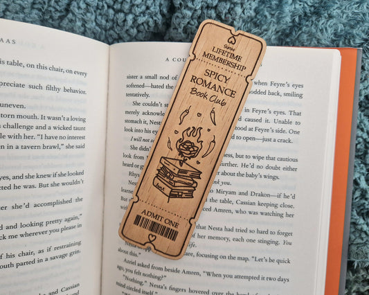 Genre Bookmark - Spicy Romance