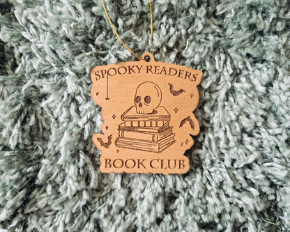 Bookish Ornament - Spooky Readers