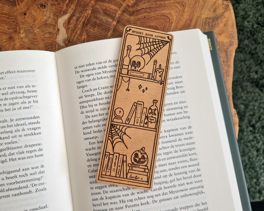 Genre Bookmark - Spooky Book Closet