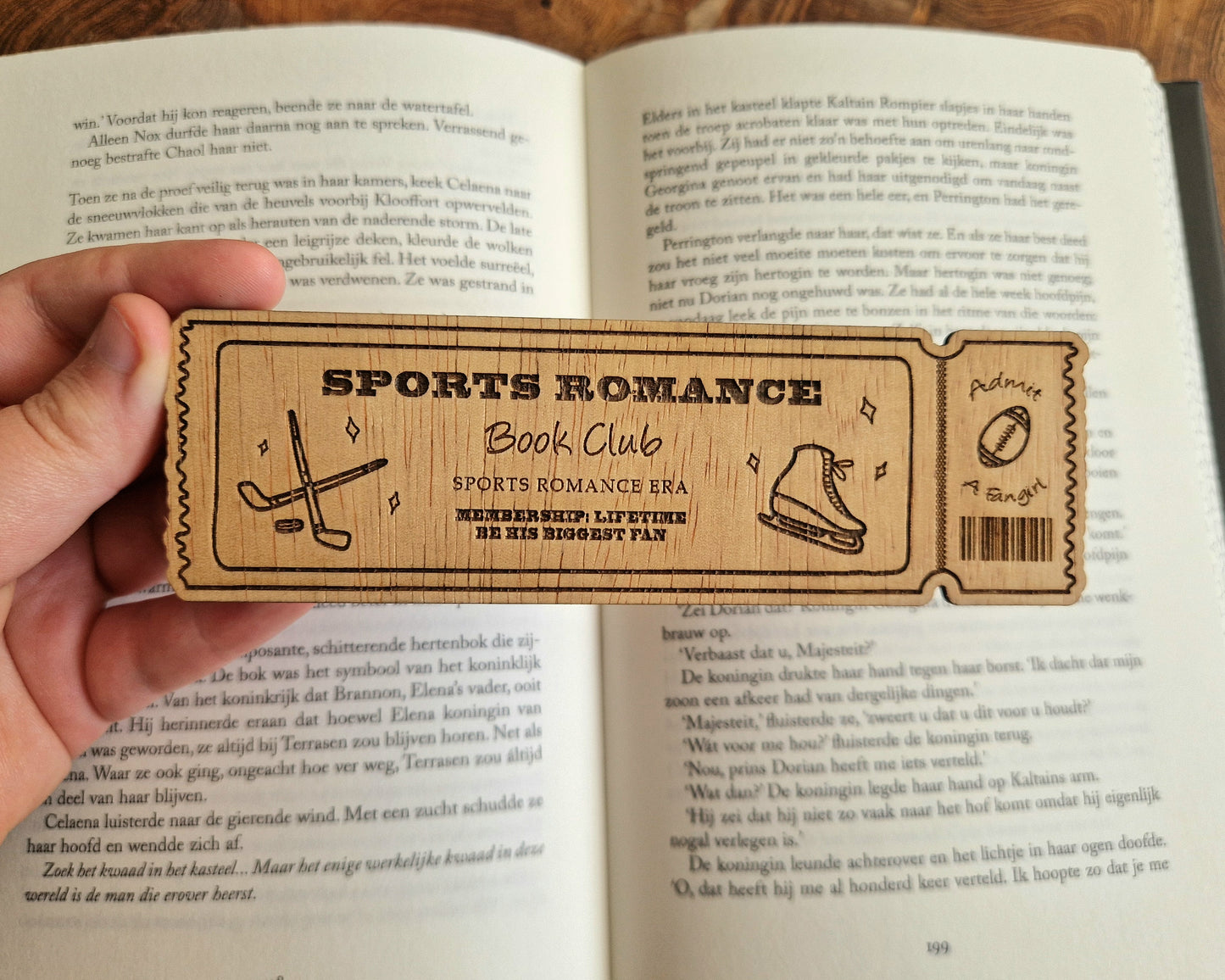 Genre Bookmark - Sports Romance