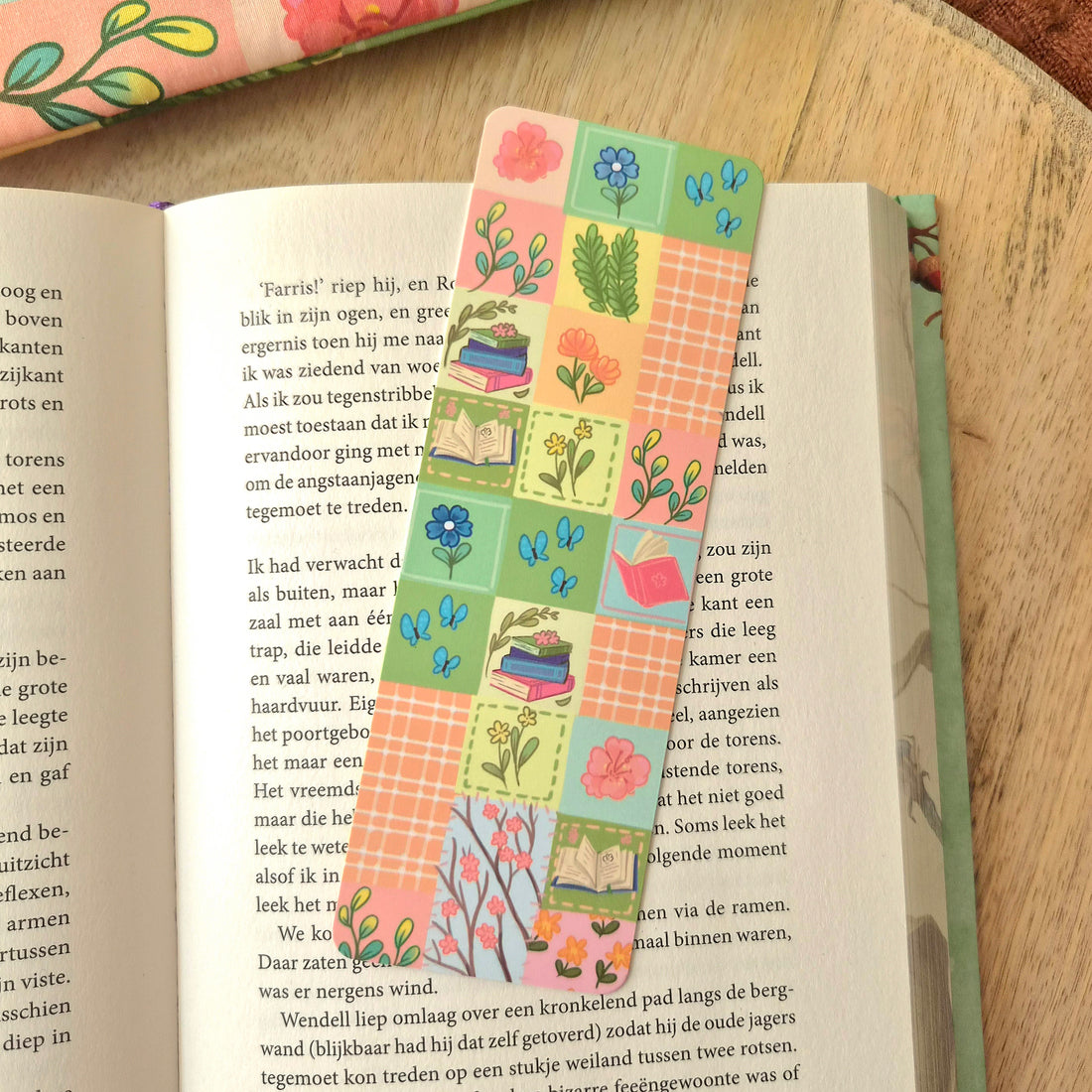 Bookmark - Spring Patchwork