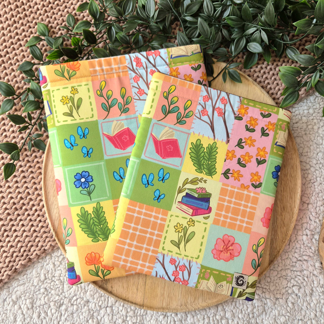 Booksleeve - Spring Patchwork