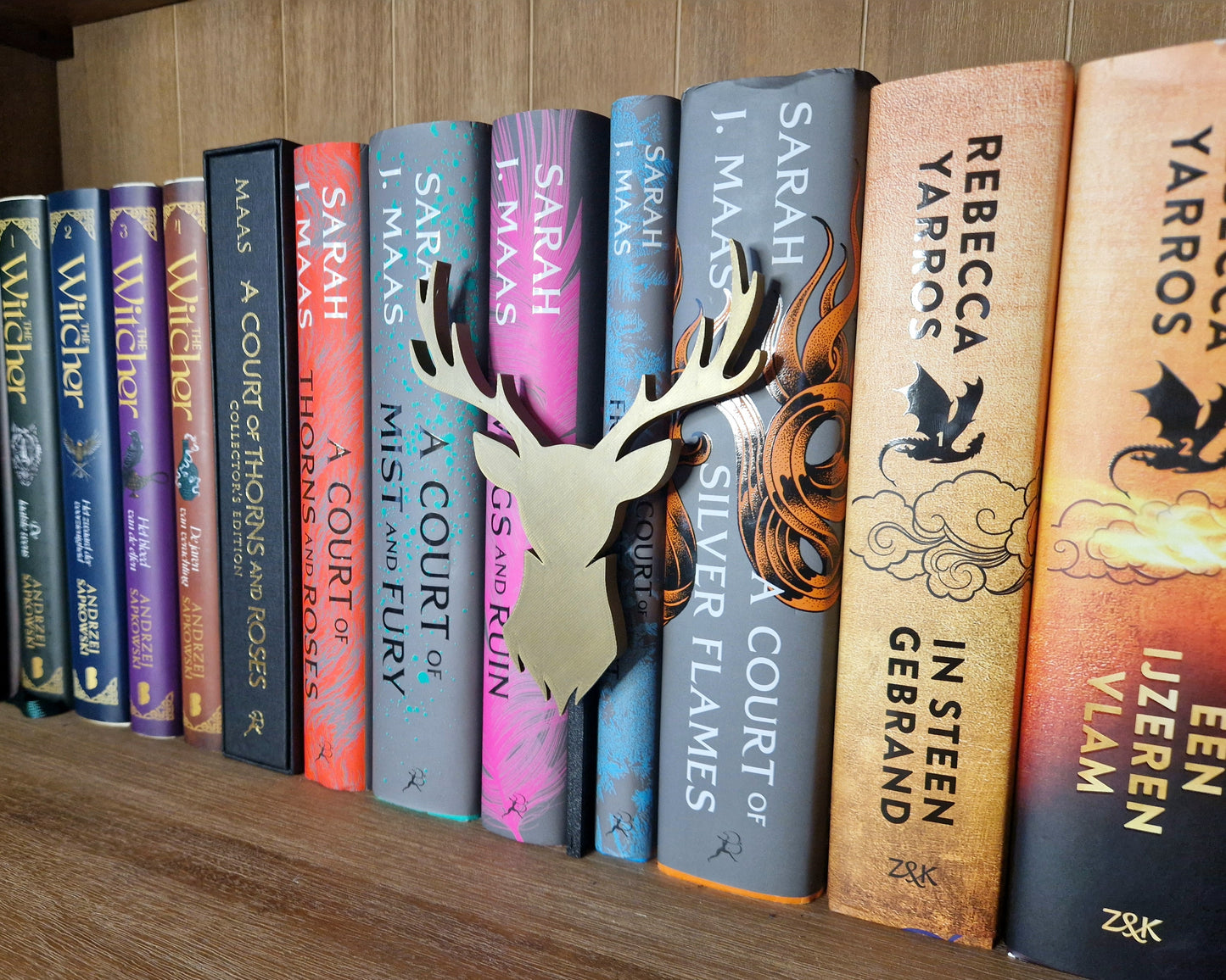 Bookshelf Peekout Sign - Stag