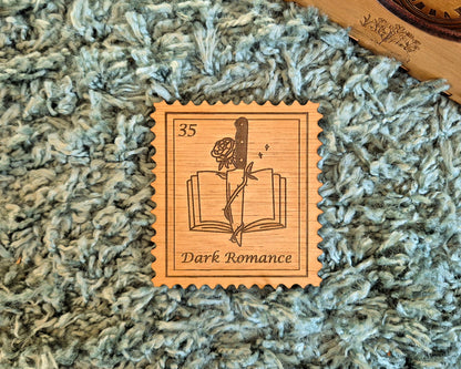 Bookish Stamp Coaster - Dark Romance