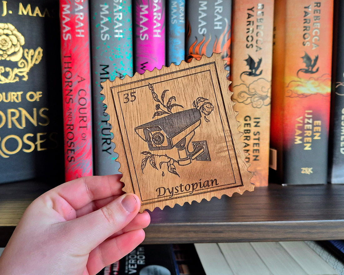 Bookish Stamp Coaster - Dystopian
