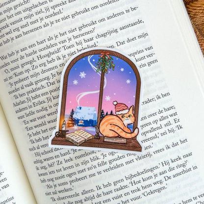 Bookish Sticker - Winter Window