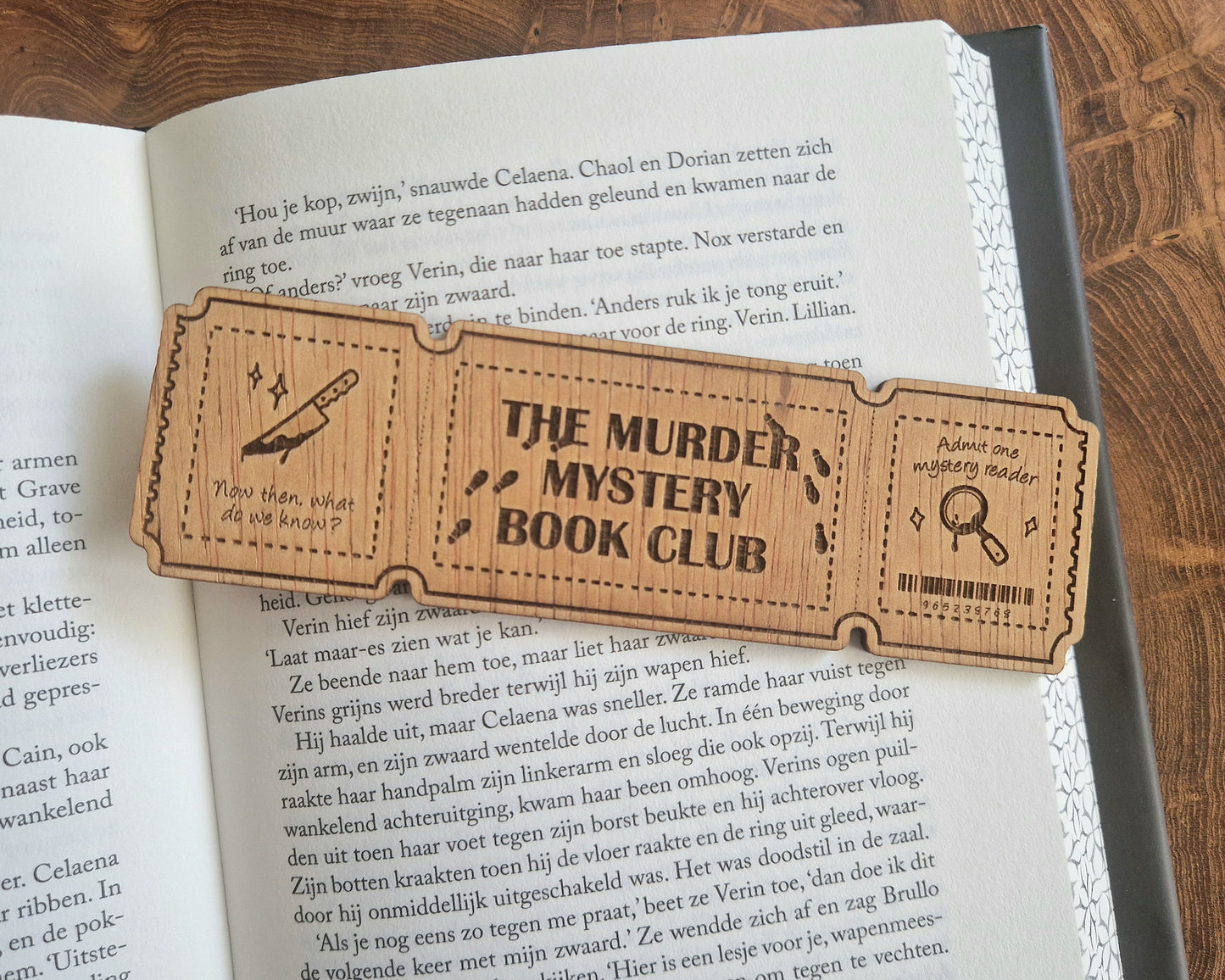 Genre Bookmark - The Murder Mystery Bookclub