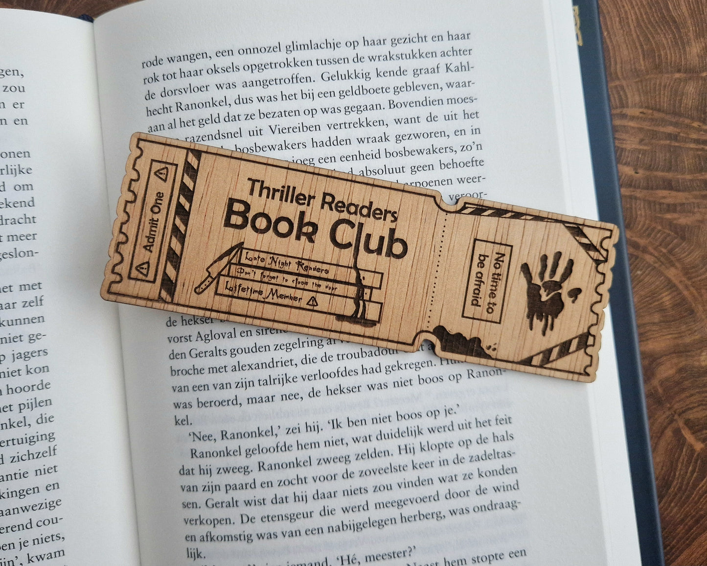 Genre Bookmark - Thriller