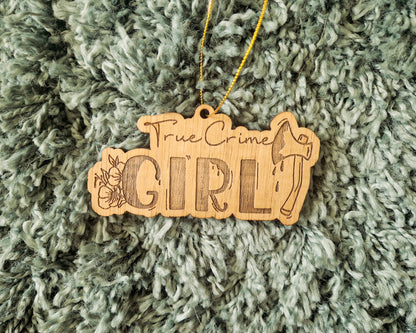 Bookish Ornament - True Crime Girl