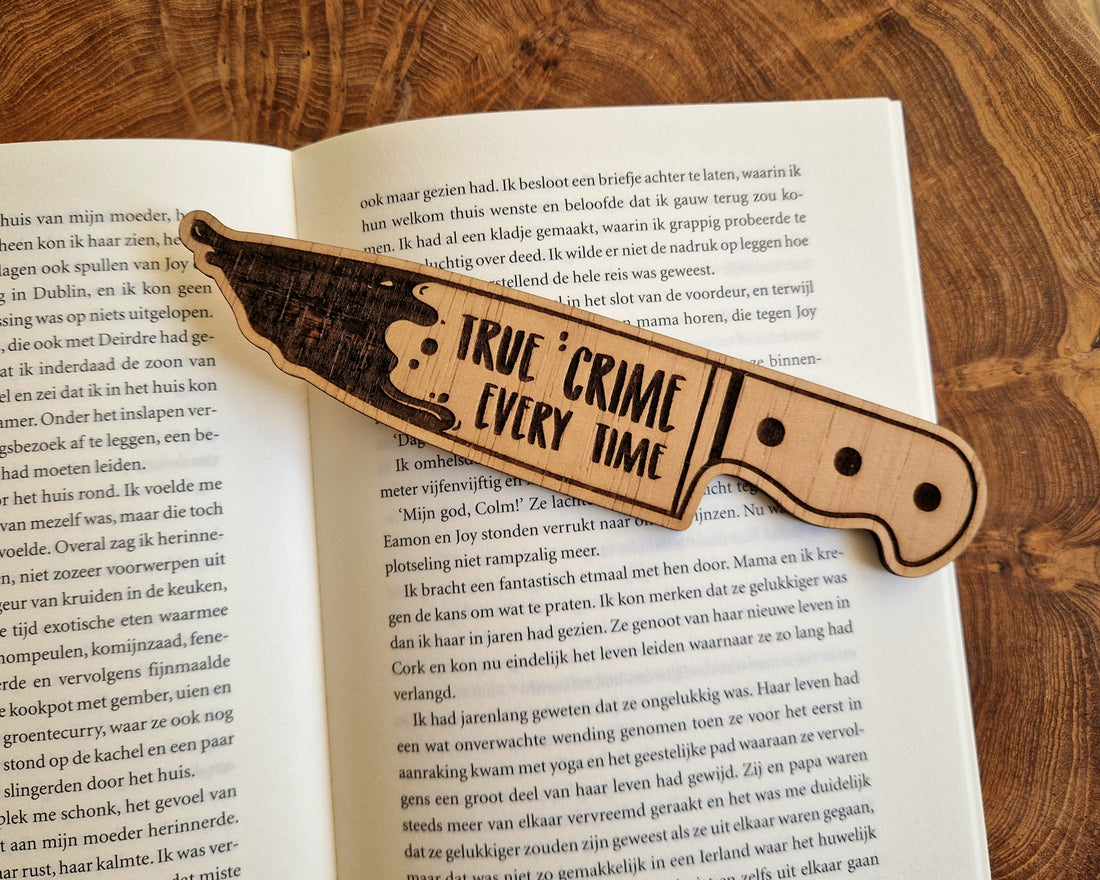 Genre Bookmark - True Crime