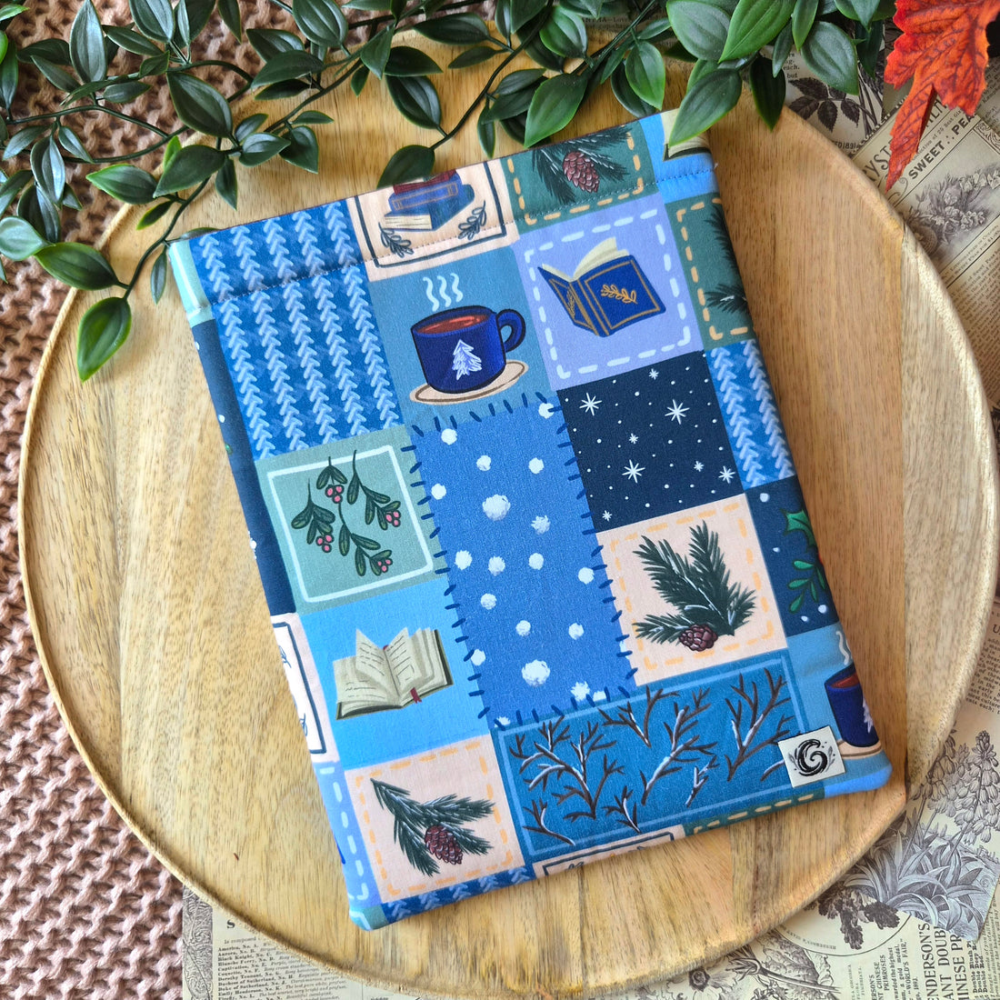 Booksleeve - Winter Patchwork