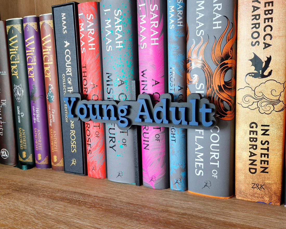 Bookshelf Peekout Sign - Young Adult