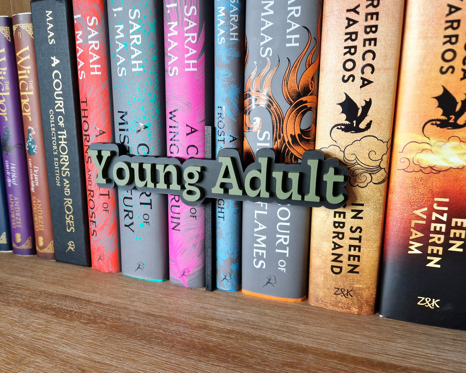 Bookshelf Peekout Sign - Young Adult