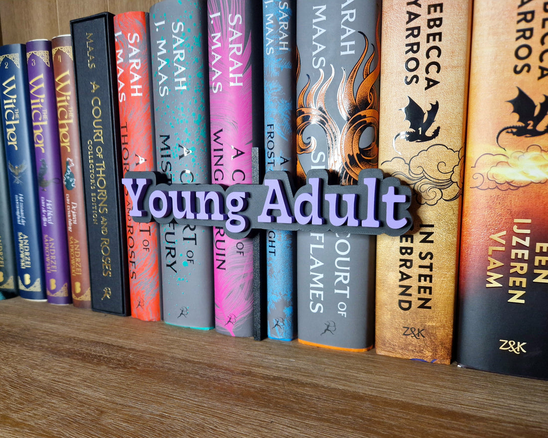 Bookshelf Peekout Sign - Young Adult