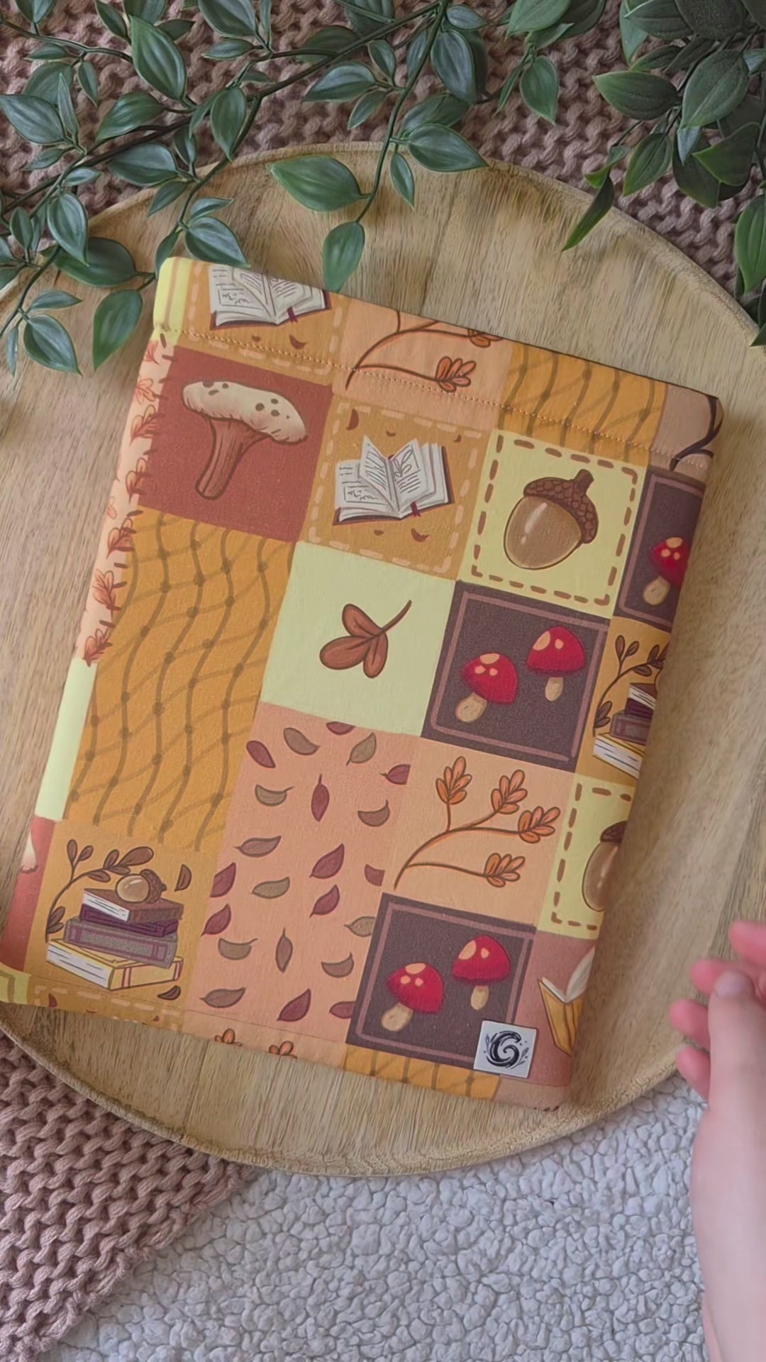 Booksleeve - Autumn Patchwork