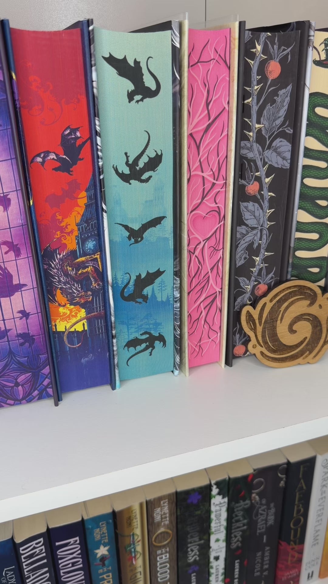 Wooden Bookmark - Dark Romance Reader