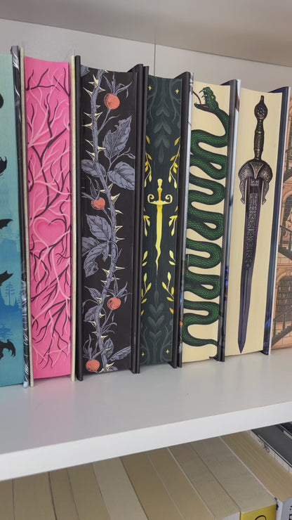 Bookshelf Peekout Sign - Winter Reads