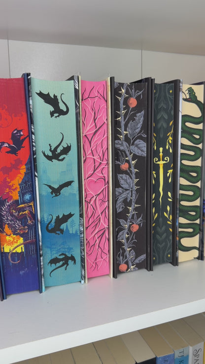 Bookish Postzegel Onderzetter - Dark Fantasy