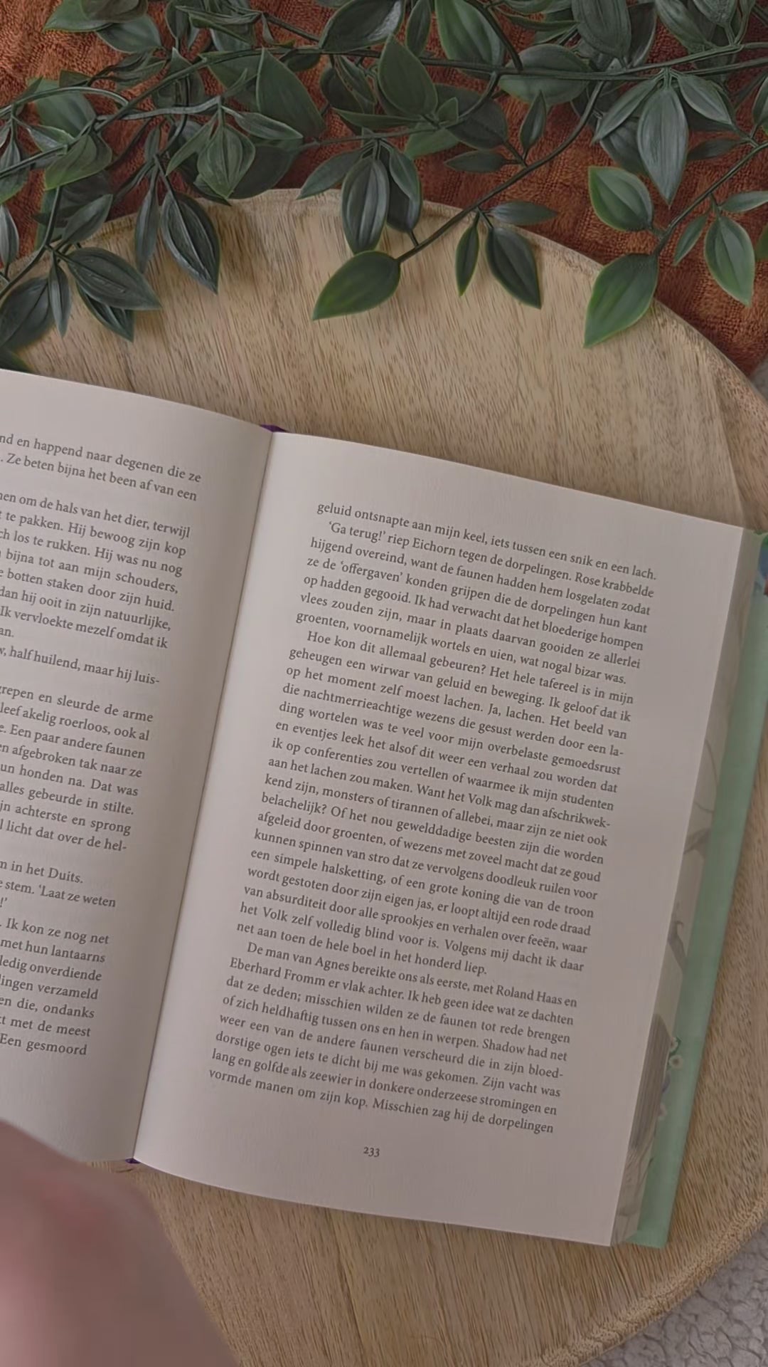 Wooden Bookmark - Floral Luna Moth