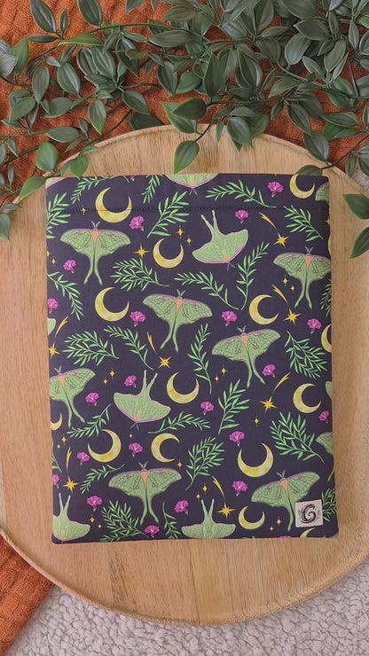 Booksleeve - Floral Luna Moth